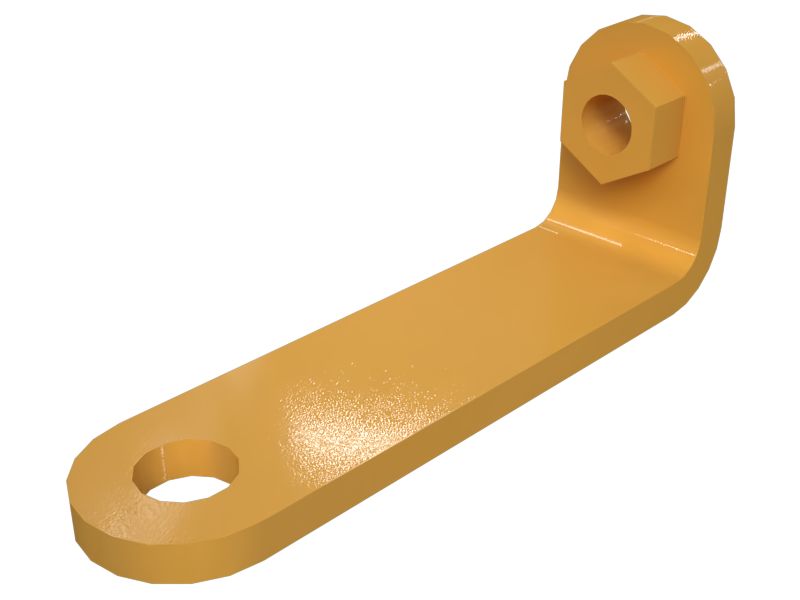 Угловой кронштейн, толщина 6 мм