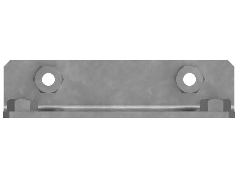 Опорная плита шприца для густой смазки (кронштейн)