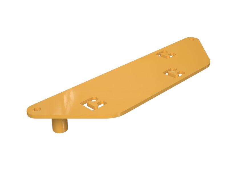 Опорная пластина электронного модуля, толщина 5 мм