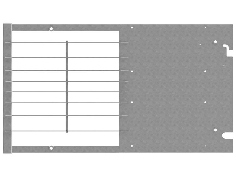 Верхнее ограждение кабины в сборе