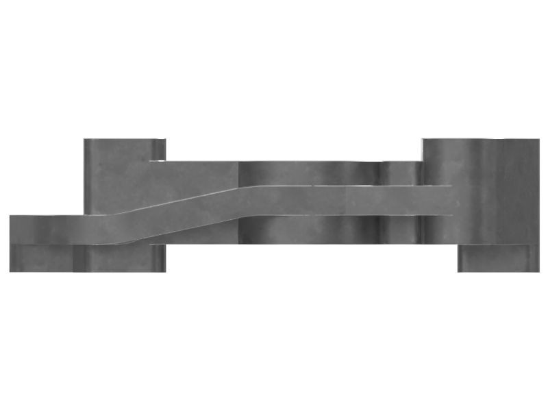 Правосторонний кронштейн направляющей отвала