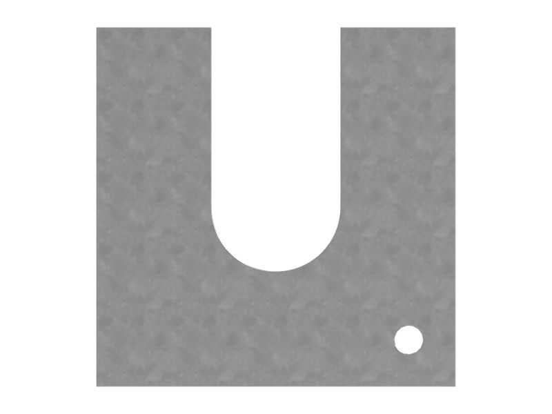 Штифтовая прокладка толщиной 0,5 мм