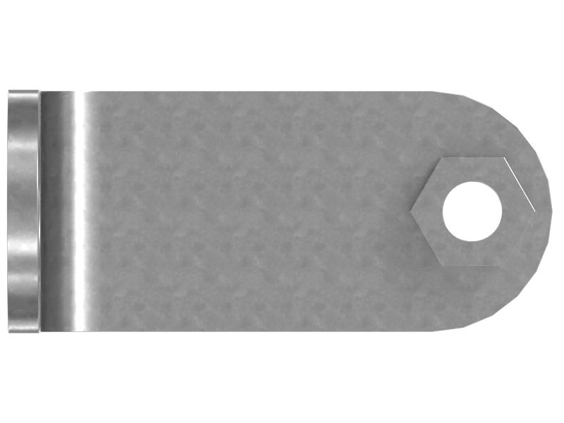 Угловой кронштейн, толщина 5 мм