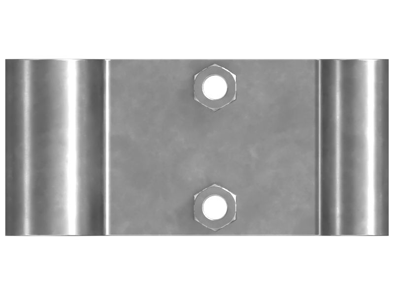 Хомут для двух трубок