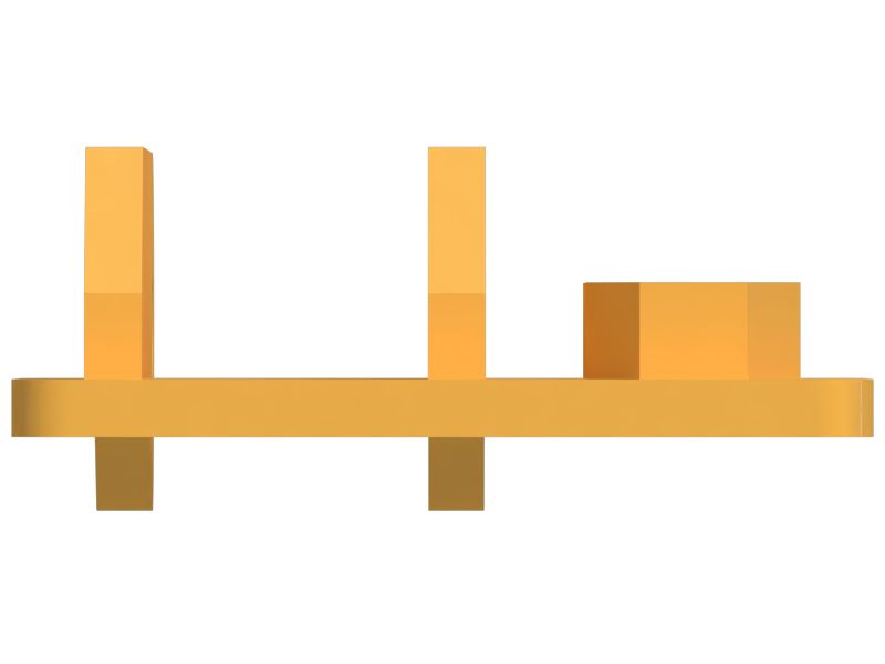 Кронштейн в сборе для защитного ограждения картера