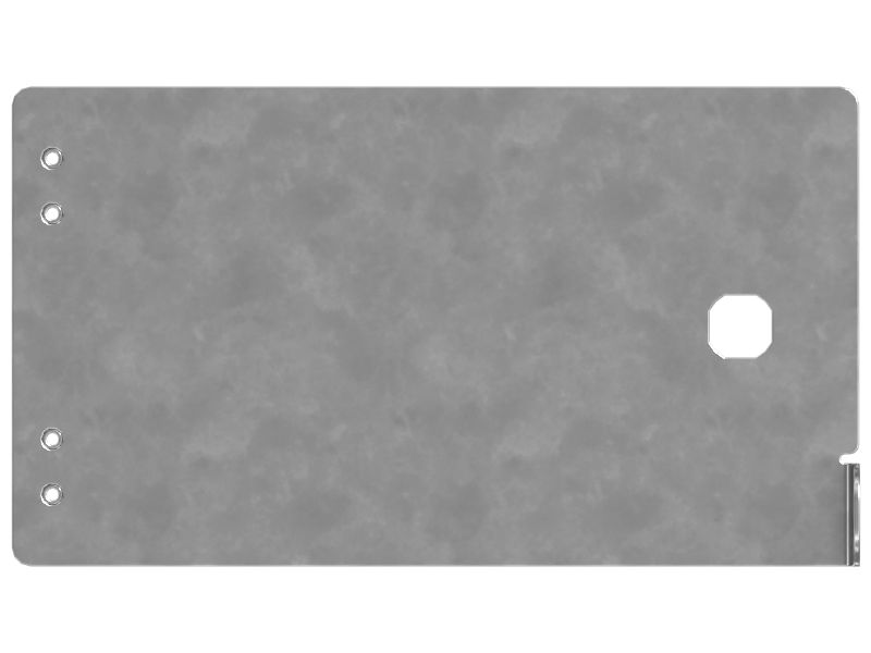 Дверь доступа в виде листа