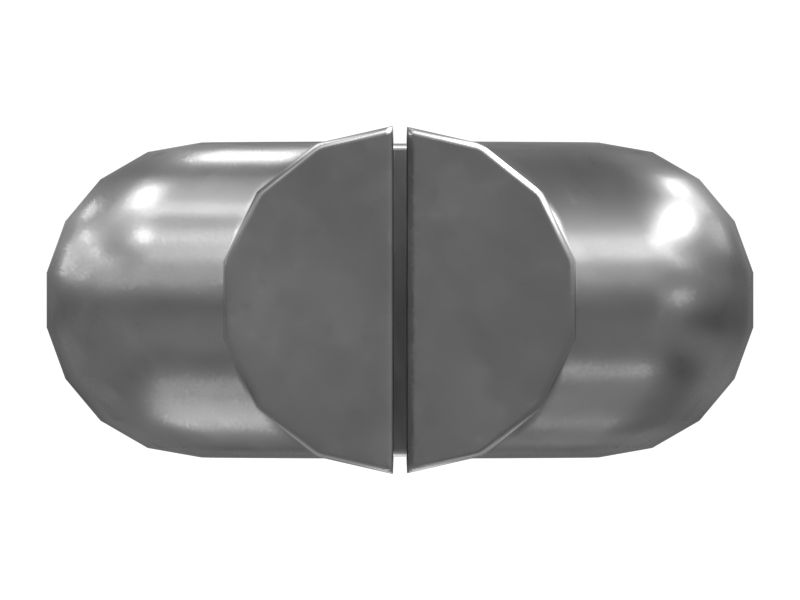 Стальной разъемный шплинт длиной 19,05 мм