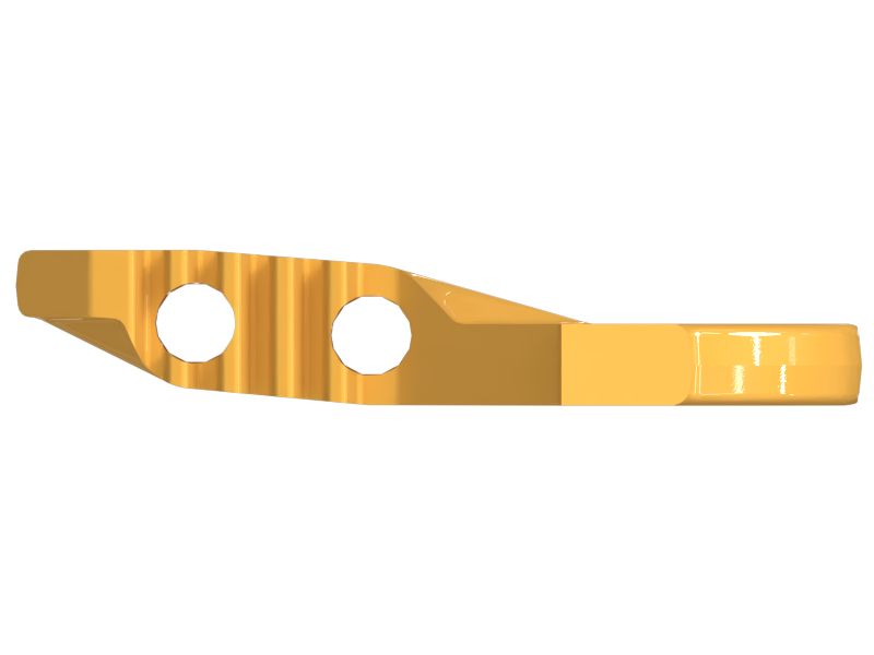 Замыкающее звено гусеничной ленты