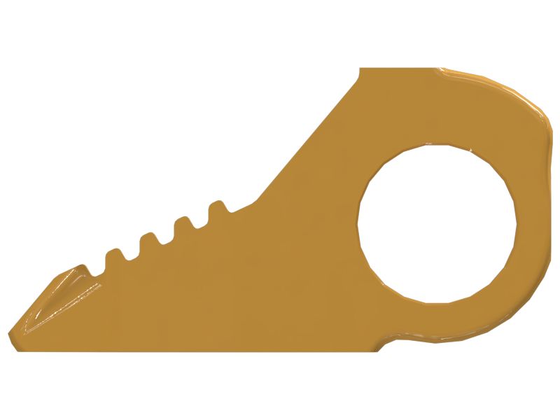 Замыкающее звено гусеничной ленты