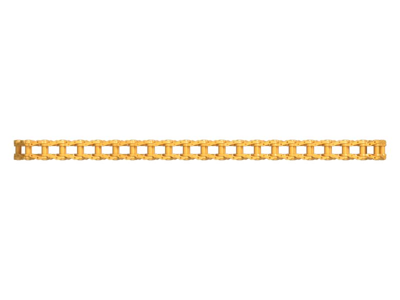 Звено гусеницы в сборе