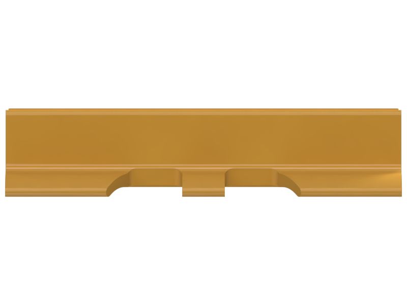 710mm Width Single Grouser Tractor Track Shoe