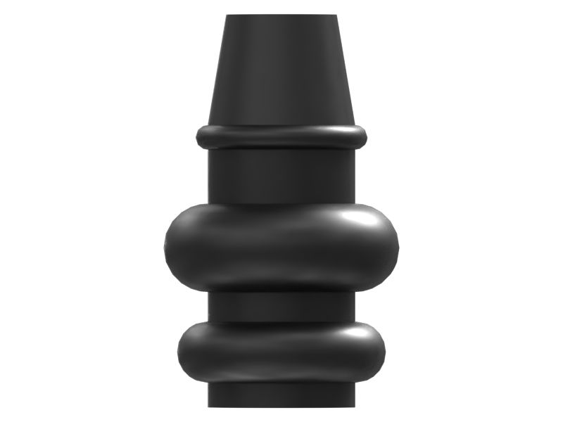 Длинная направляющая приварная гайка M12 x 1,75