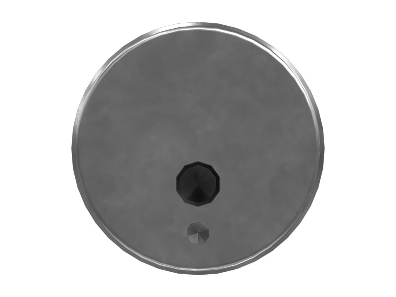 340mm Long Front Idler Shaft