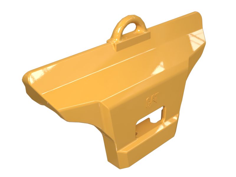 Защитная пластина боковой поверхности ковша