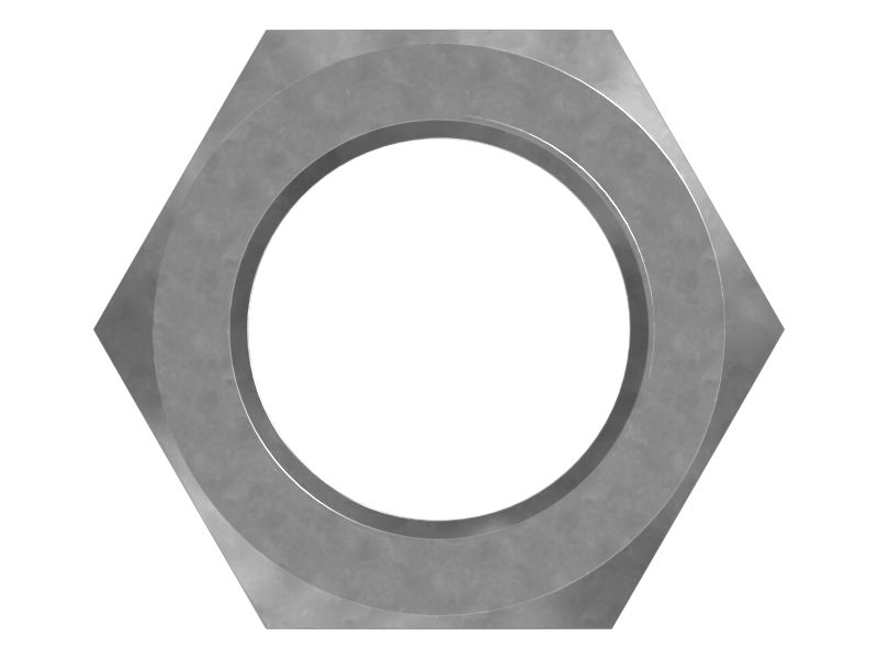 M36 x 2mm Hex Jam Nut