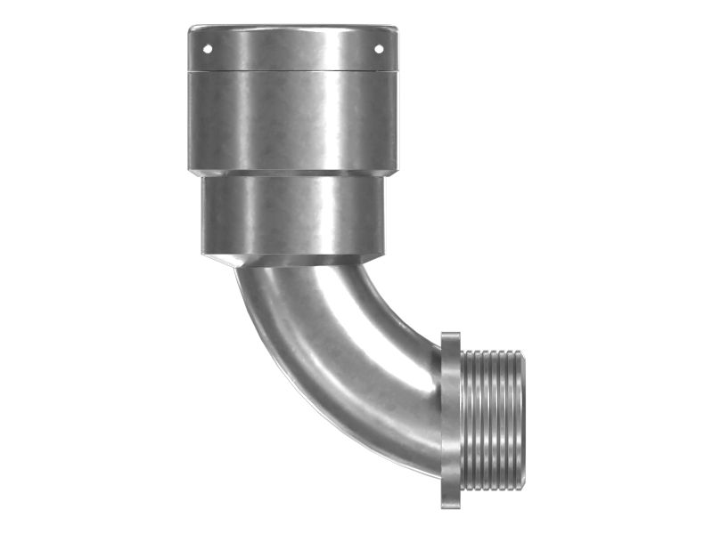 M25x1.5 90 Degree Conduit Fitting