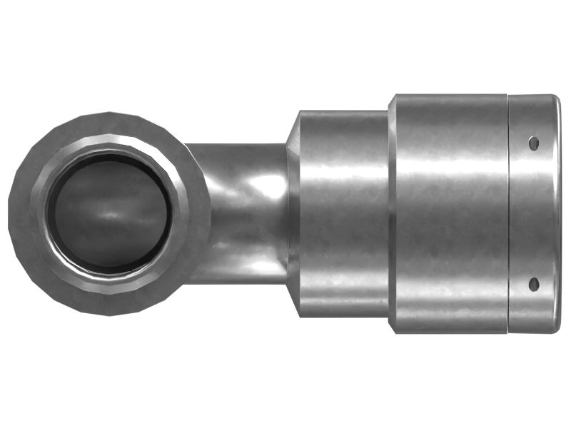 M25x1.5 90 Degree Conduit Fitting