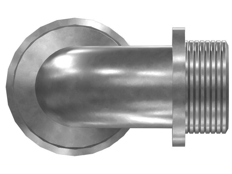 M25x1.5 90 Degree Conduit Fitting