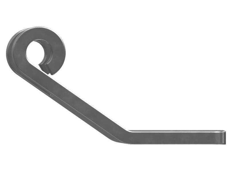 5mm Thick Cabin Left-Hand Door Bottom Hinge