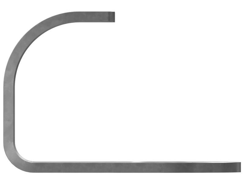 2mm Thick Access Door Latch Striker Shield