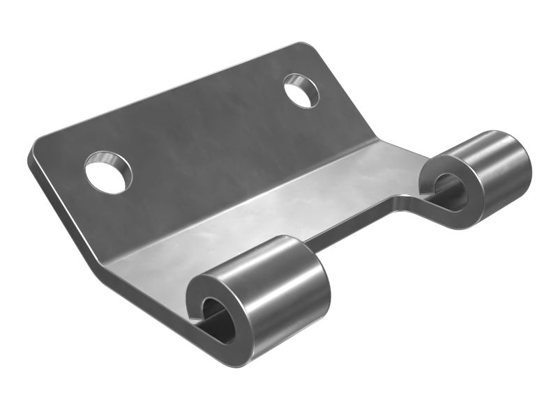 601-4705: 5mm Thick Cabin Right Hand Door Bottom Hinge