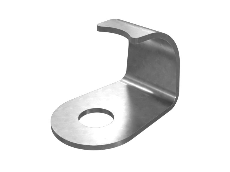602-9416: 2mm Thick Access Door Latch Striker Shield