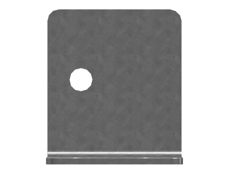 1.6mm Thick Air Conditioner Expansion Valve Steel Bracket