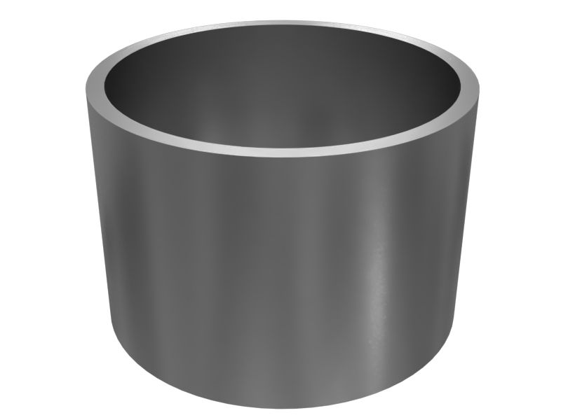 617-1374: 42mm Inner Diameter Straight Sleeve Bushing