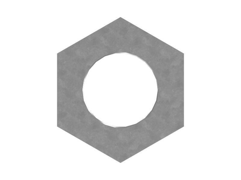 M30 x 2mm Hex Rivet Nut