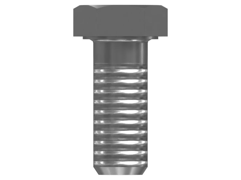 M12-1.75 x 30mm Hex Head Bolt