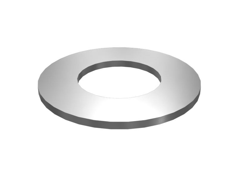 1 1/4" ID Steel Flat Washer