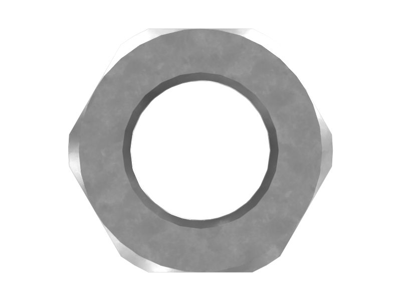 M10 x 1.25mm Hex Coupling Nut