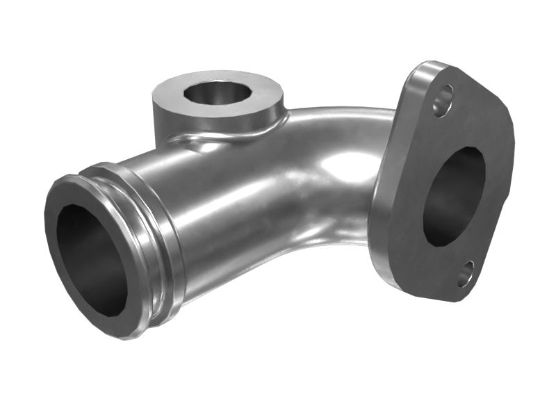 КОЛЕНЧАТЫЙ ПАТРУБОК