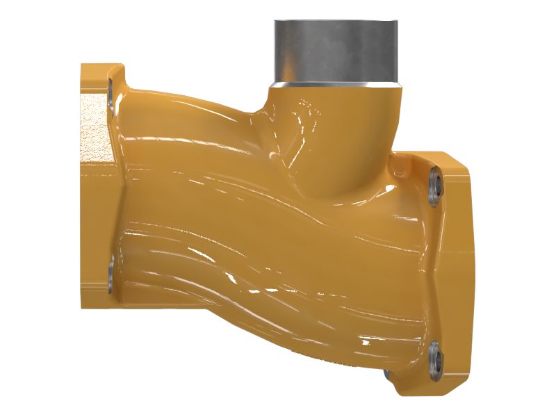 Коленчатый патрубок