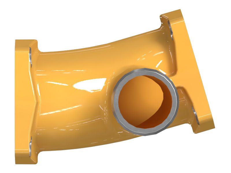 Коленчатый патрубок