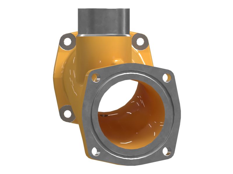 Коленчатый патрубок