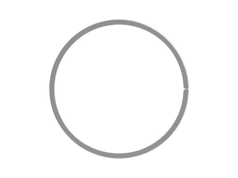 144.98mm Gage Diameter Piston Top Ring