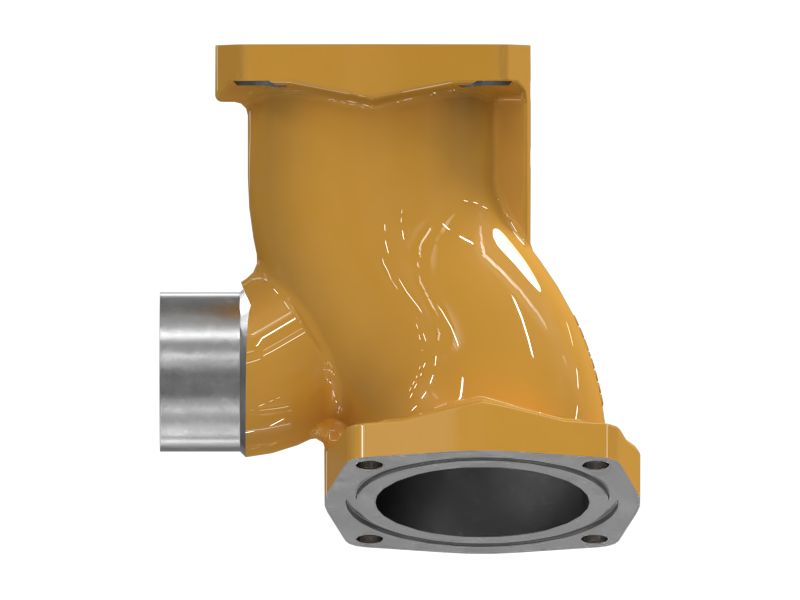 Коленчатый патрубок