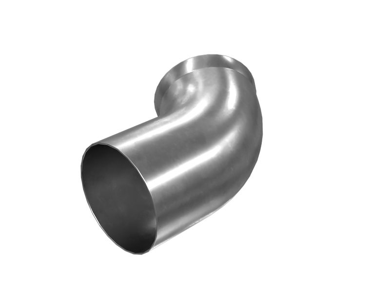 595-8617: 123.7mm Inner Diameter Engine Exhaust Tube Assembly
