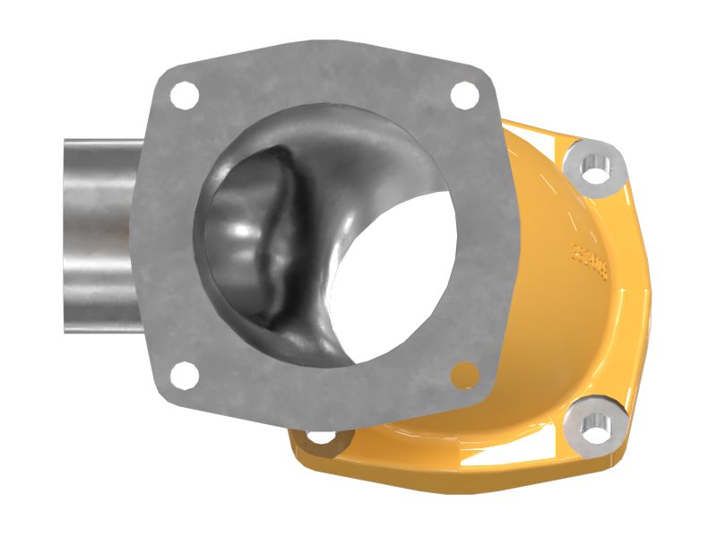 Коленчатый патрубок