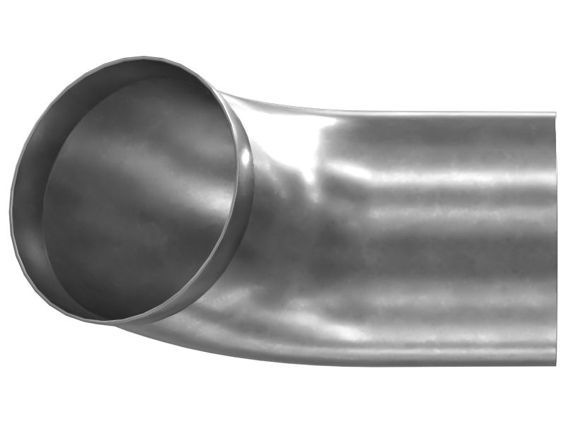 123.7mm Inner Diameter Engine Exhaust Tube Assembly