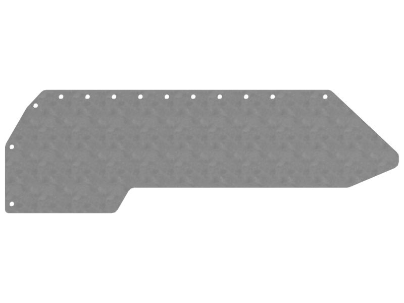 20mm Thick Material Hopper Flashing