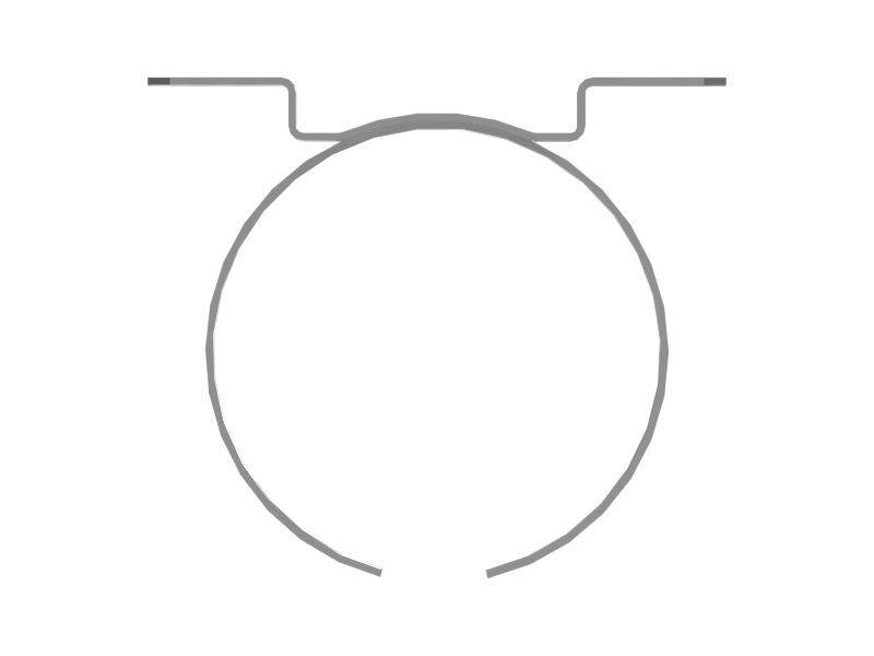 Secondary Steering Pump Mounting Clamp
