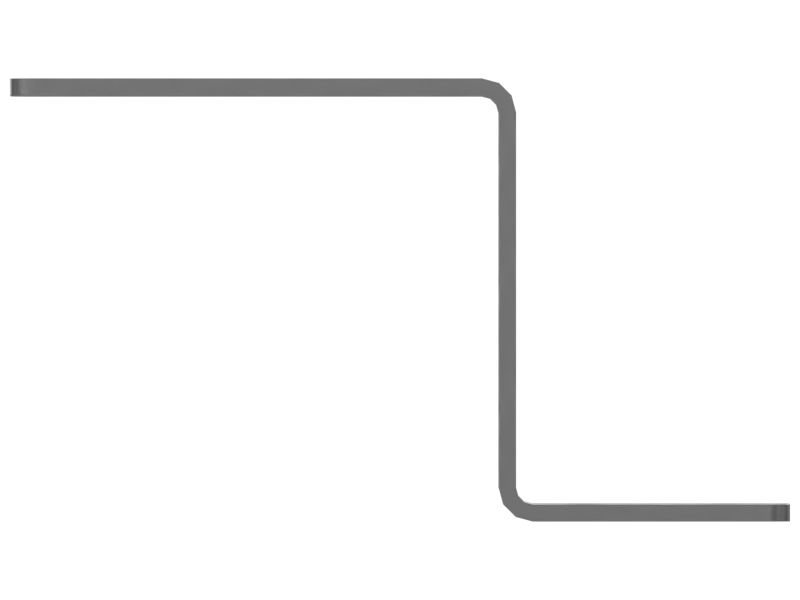 8mm Thick Filter Mounting Steel Bracket