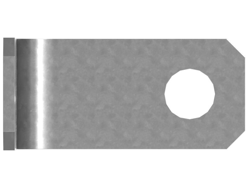 3mm Thick Steel Chassis Compartment Light Wiring Bracket