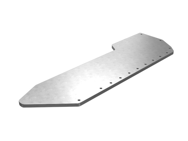 20mm Thick Material Hopper Flashing