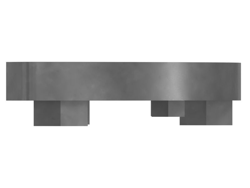 15mm Thick Bearing Housing Support Plate