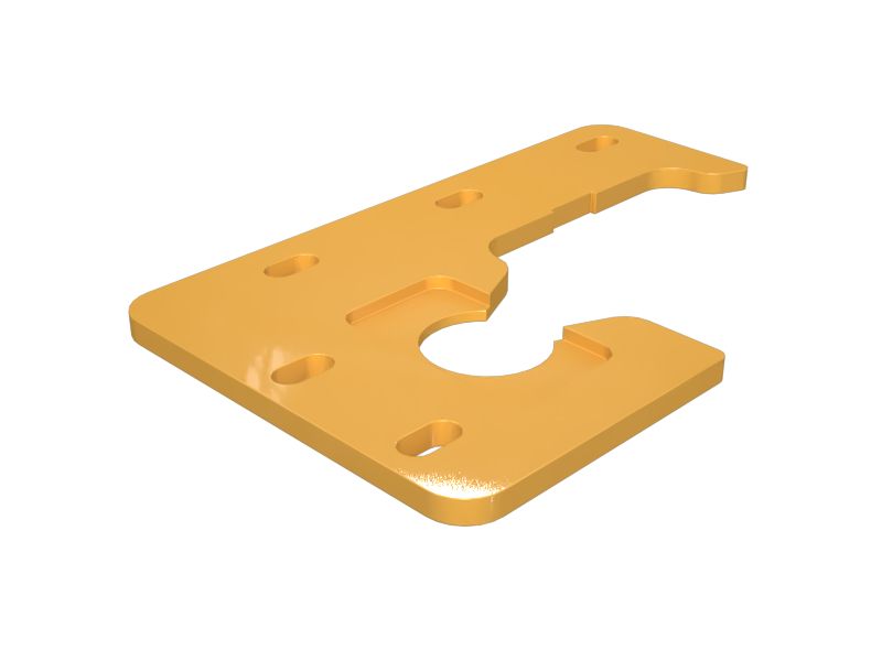 309-9204: 12mm Thick Extender Carriage Support Plate | Cat® Parts Store