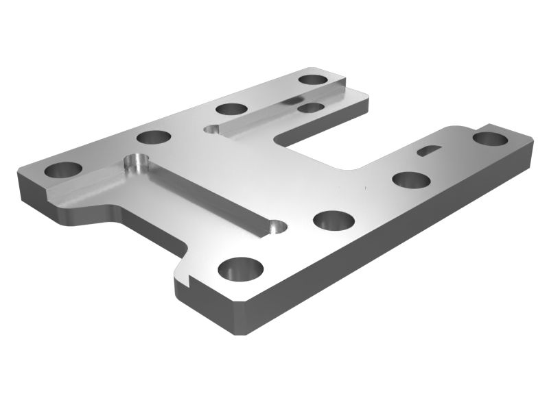 618-7203: Hammer Housing Clamping Plate