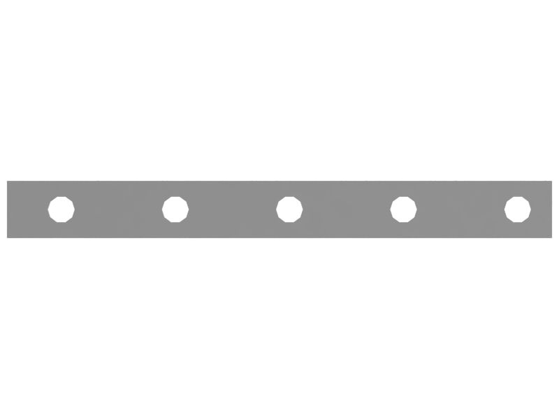 Aftercooler Core Support Bar